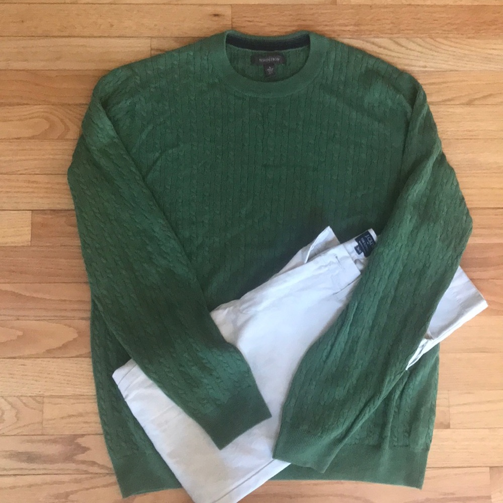 Nordstrom Green Sweater (Large)